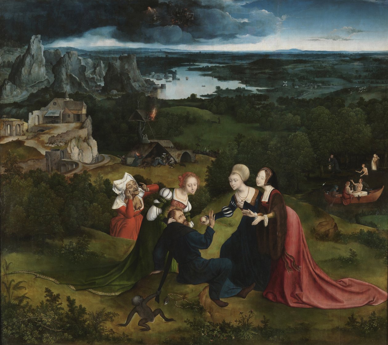 The Temptation of Saint Anthony by Joachim Patinir