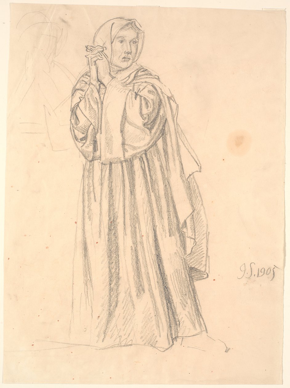 Standing Woman by Joakim Frederik Skovgaard