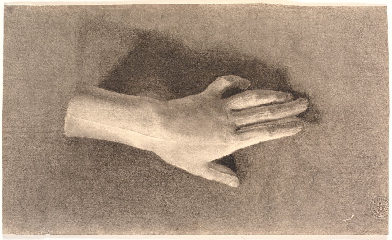 Study of a Plaster Hand by Joakim Frederik Skovgaard