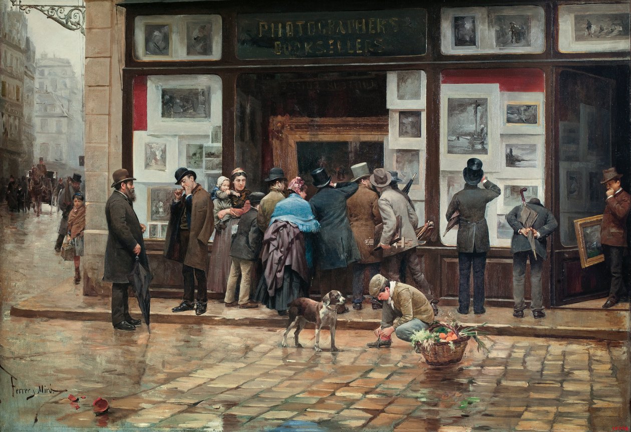 Public Exhibition of a Picture by Joan Ferrer Miró