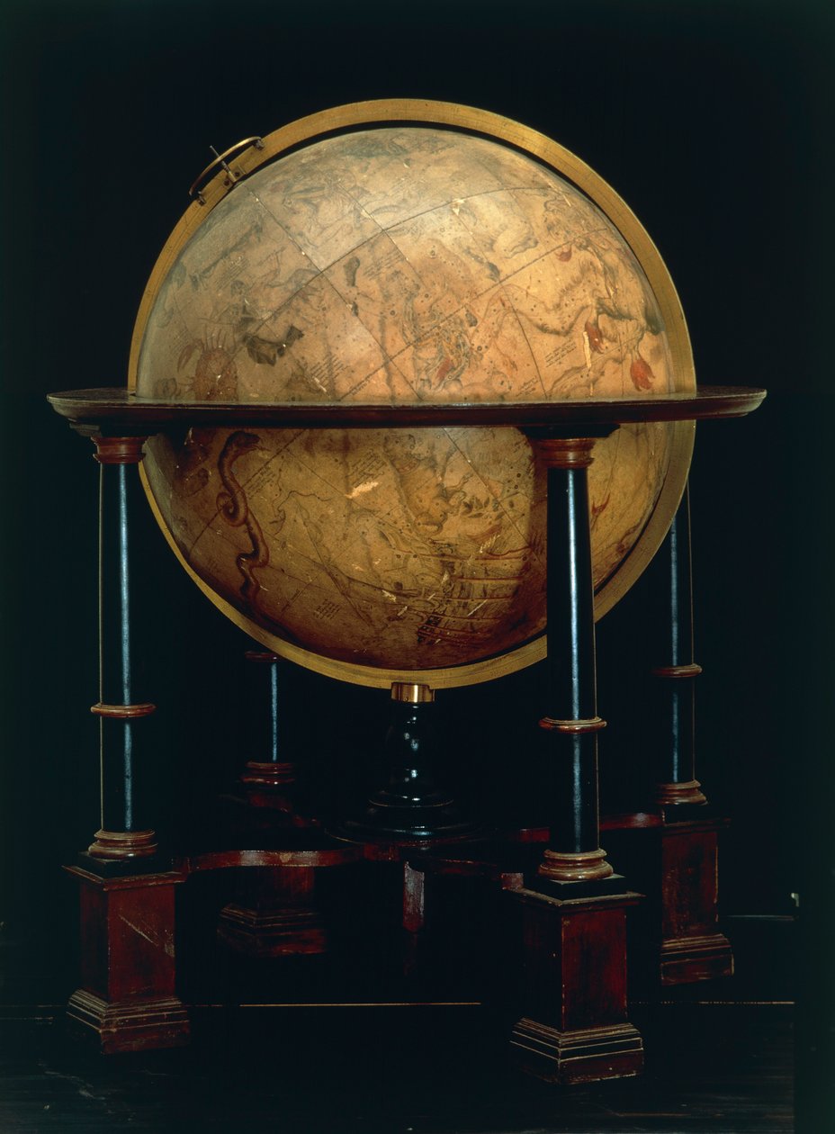 Celestial Globe by Joan Blaeu by Joan Blaeu