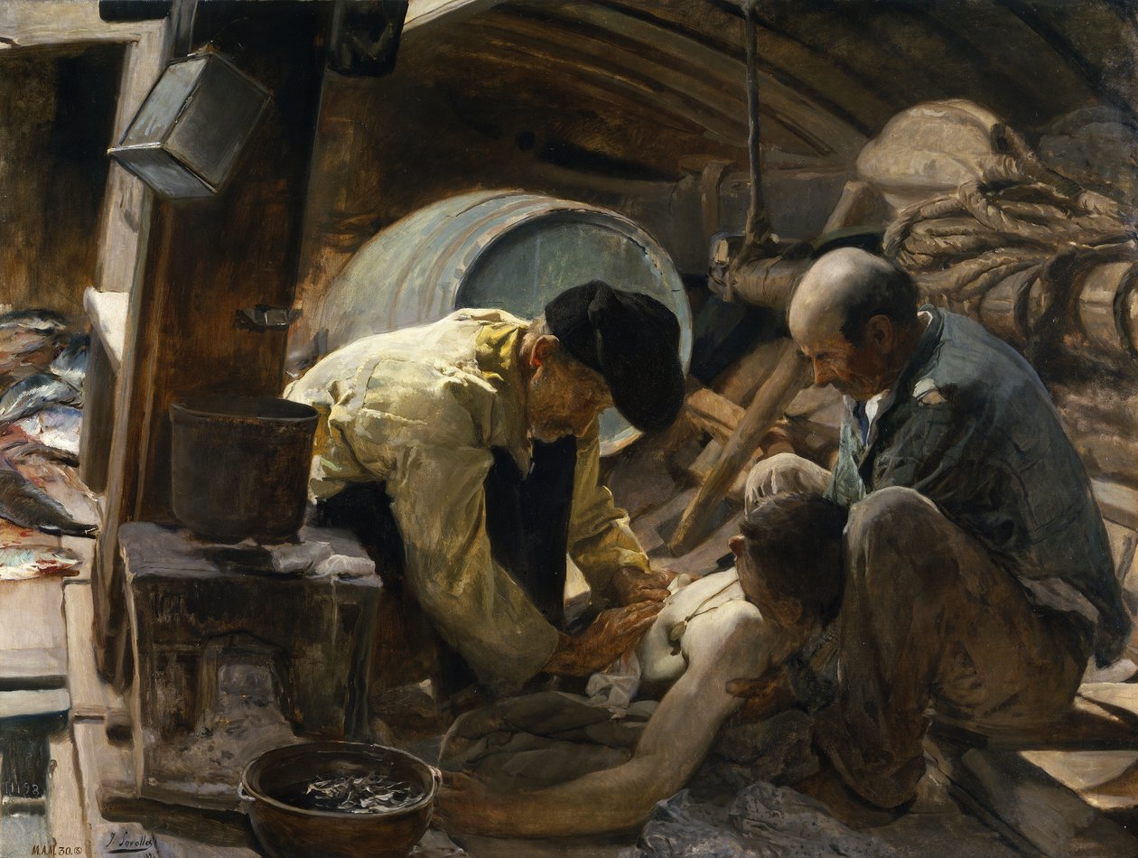 They Still Say Fish is Expensive by Joaquín Sorolla