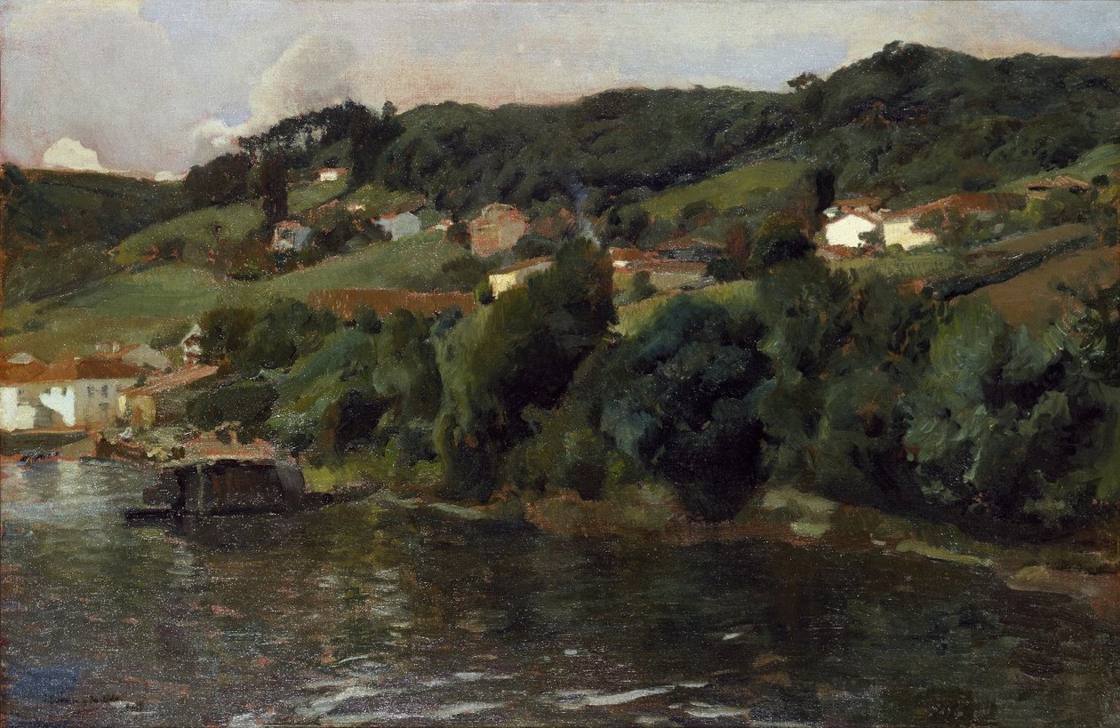 Asturian Landscape by Joaquín Sorolla