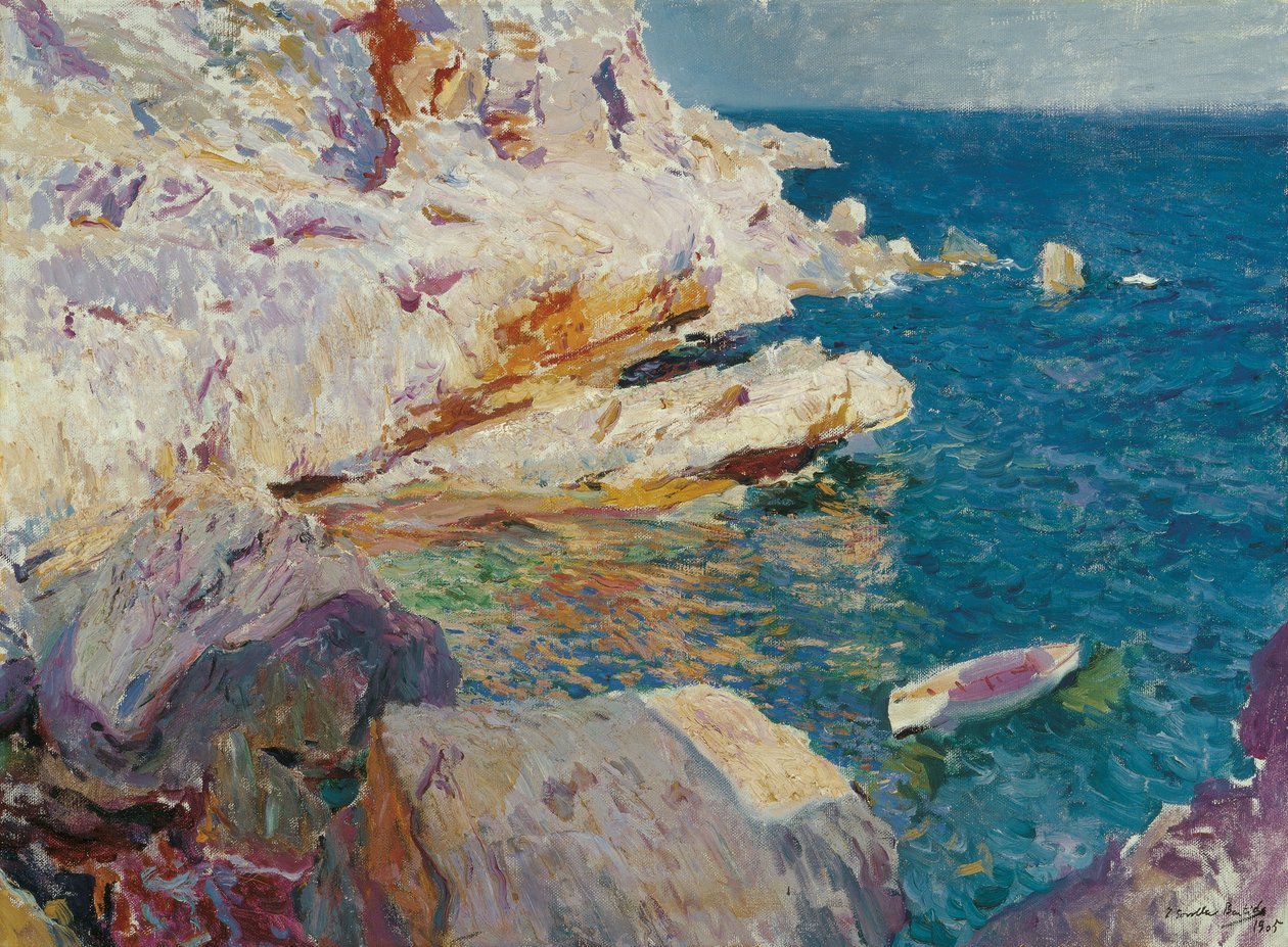 Rock at Jávea by Joaquín Sorolla