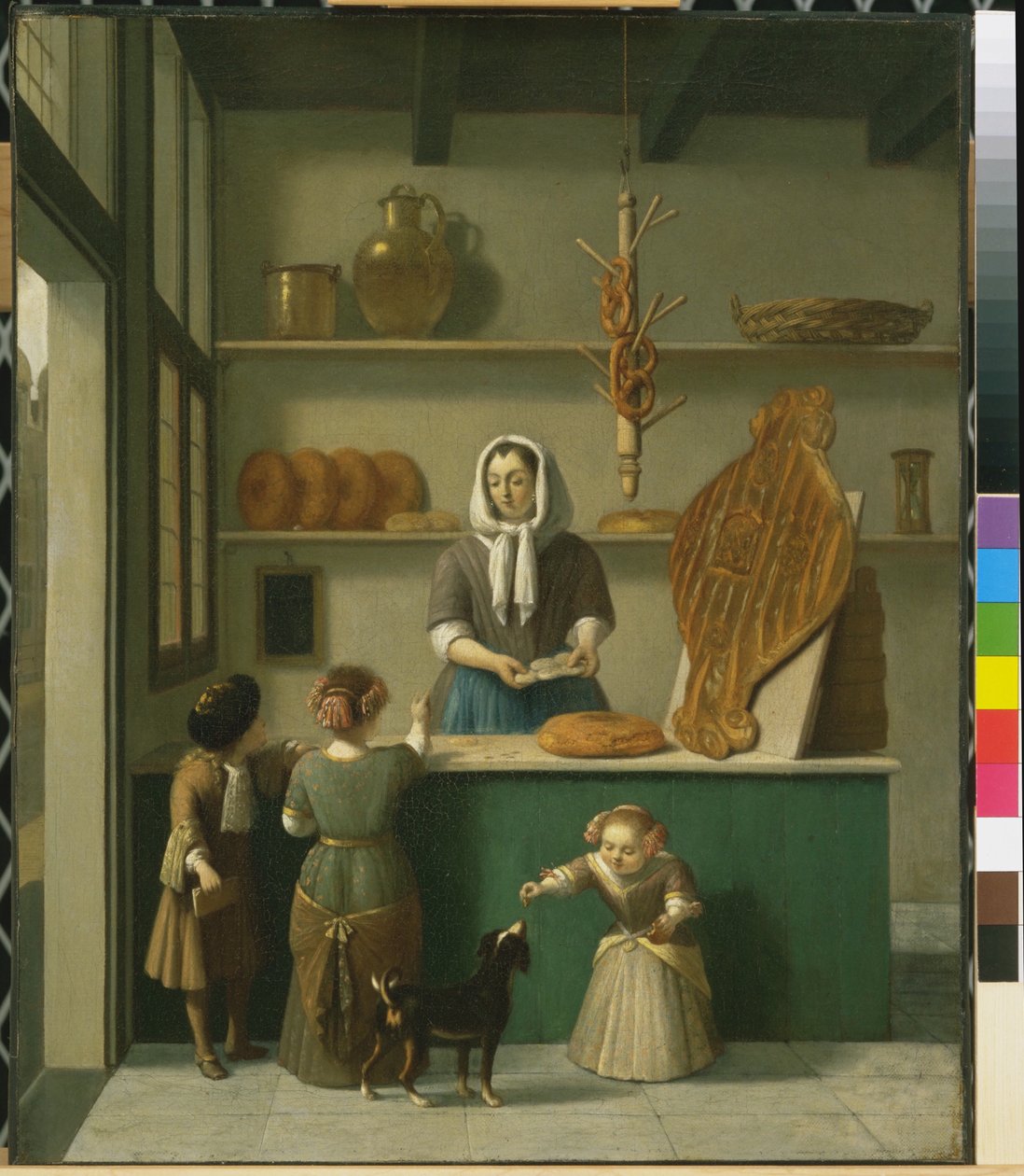 The Bakery Shop, c.1680 by Job Berckheyde
