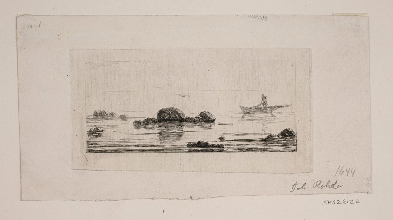 Beach Scene by Johan Rohde