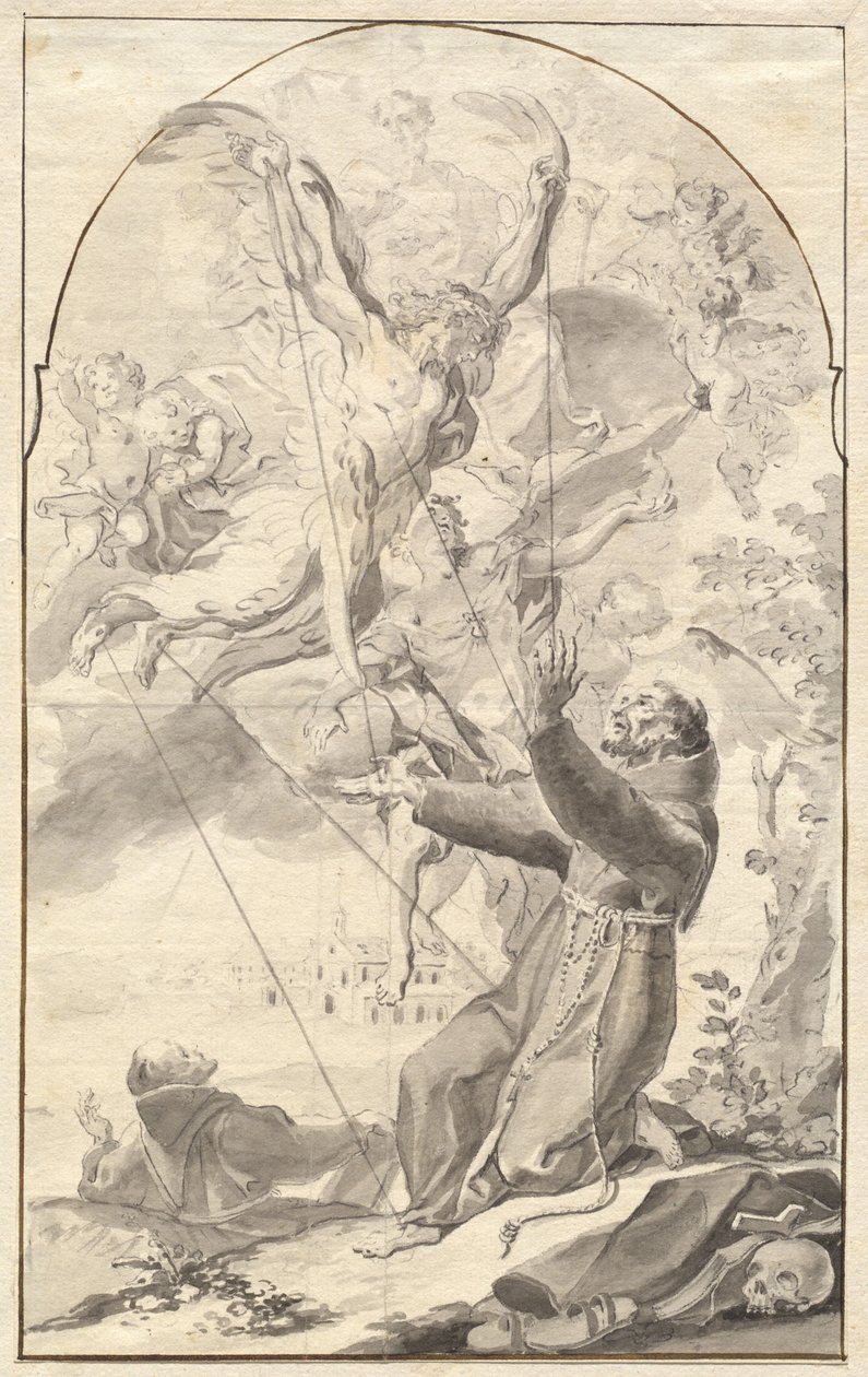 The Stigmatization of Saint Francis by Johan Baptist Enzensberger