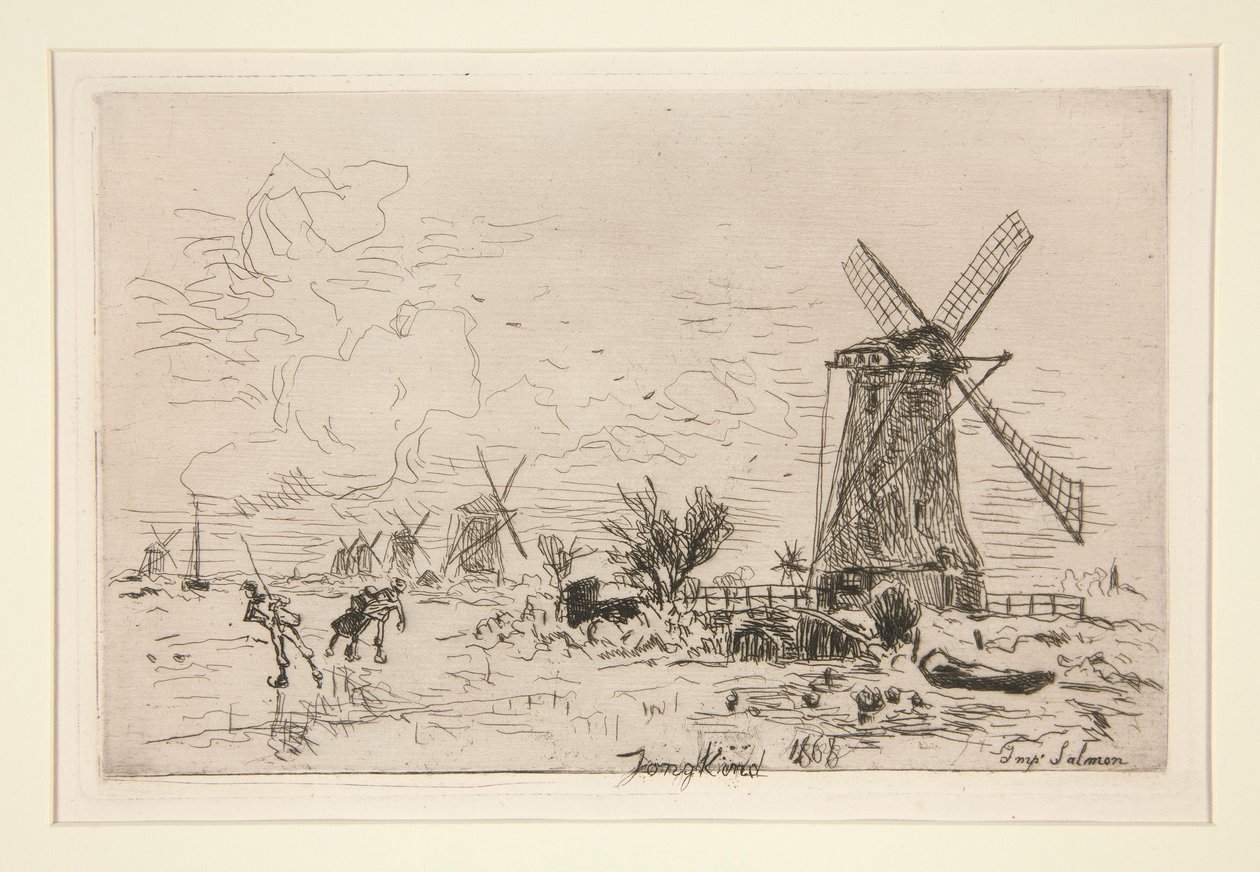 Batavia by Johan Barthold Jongkind