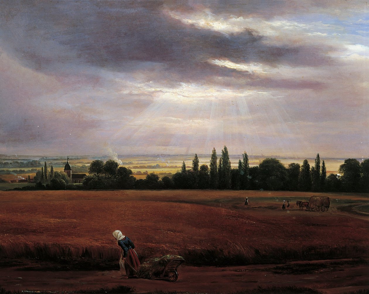 Landscape near Dresden by Johan Christian Dahl