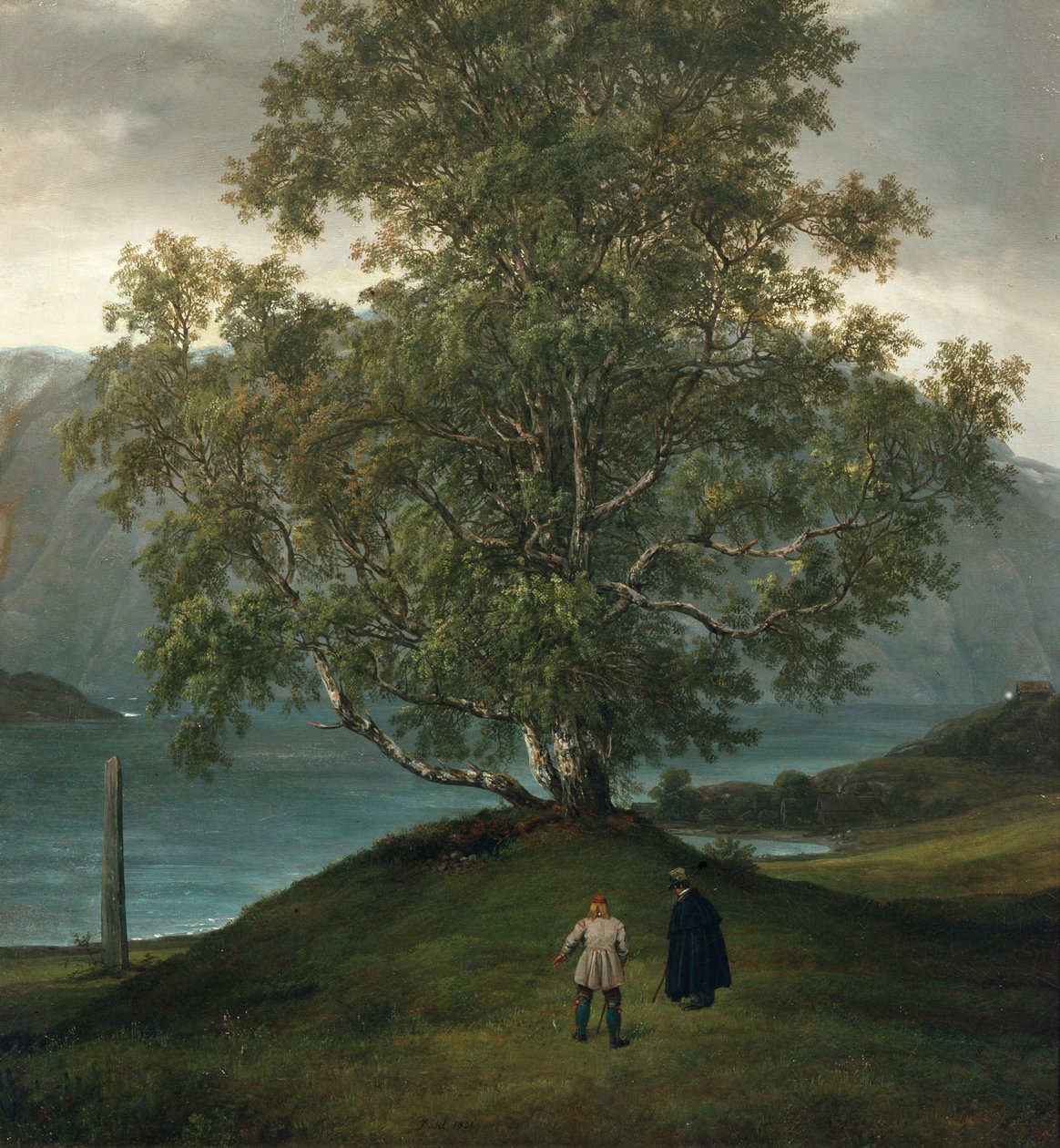 Slindre Birch by Johan Christian Dahl