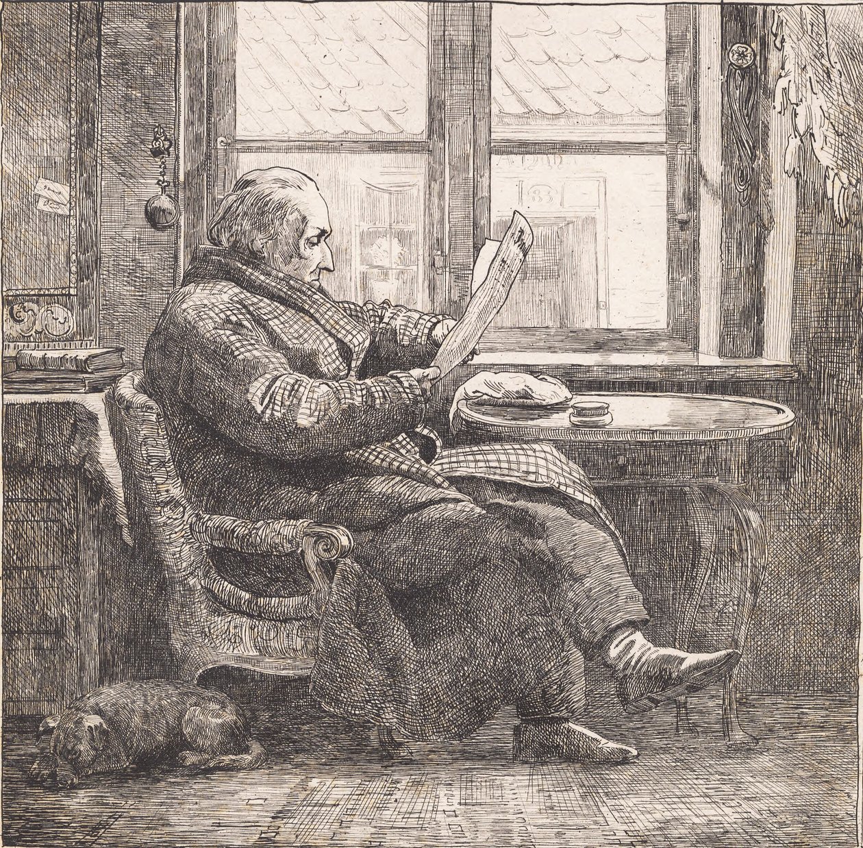 Councillor Emanuel Bonnevie by Johan Thomas Lundbye