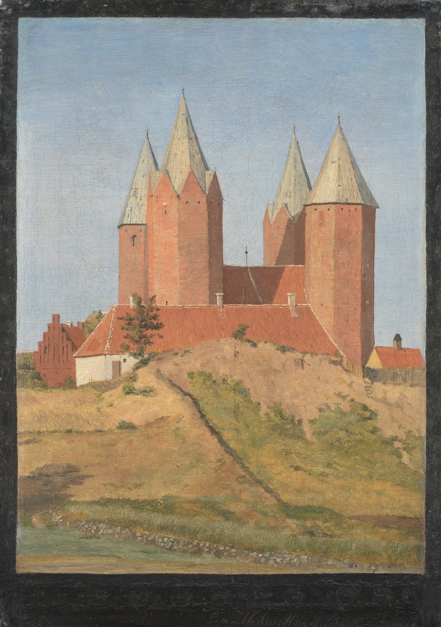 Kalundborg Church by Johan Thomas Lundbye