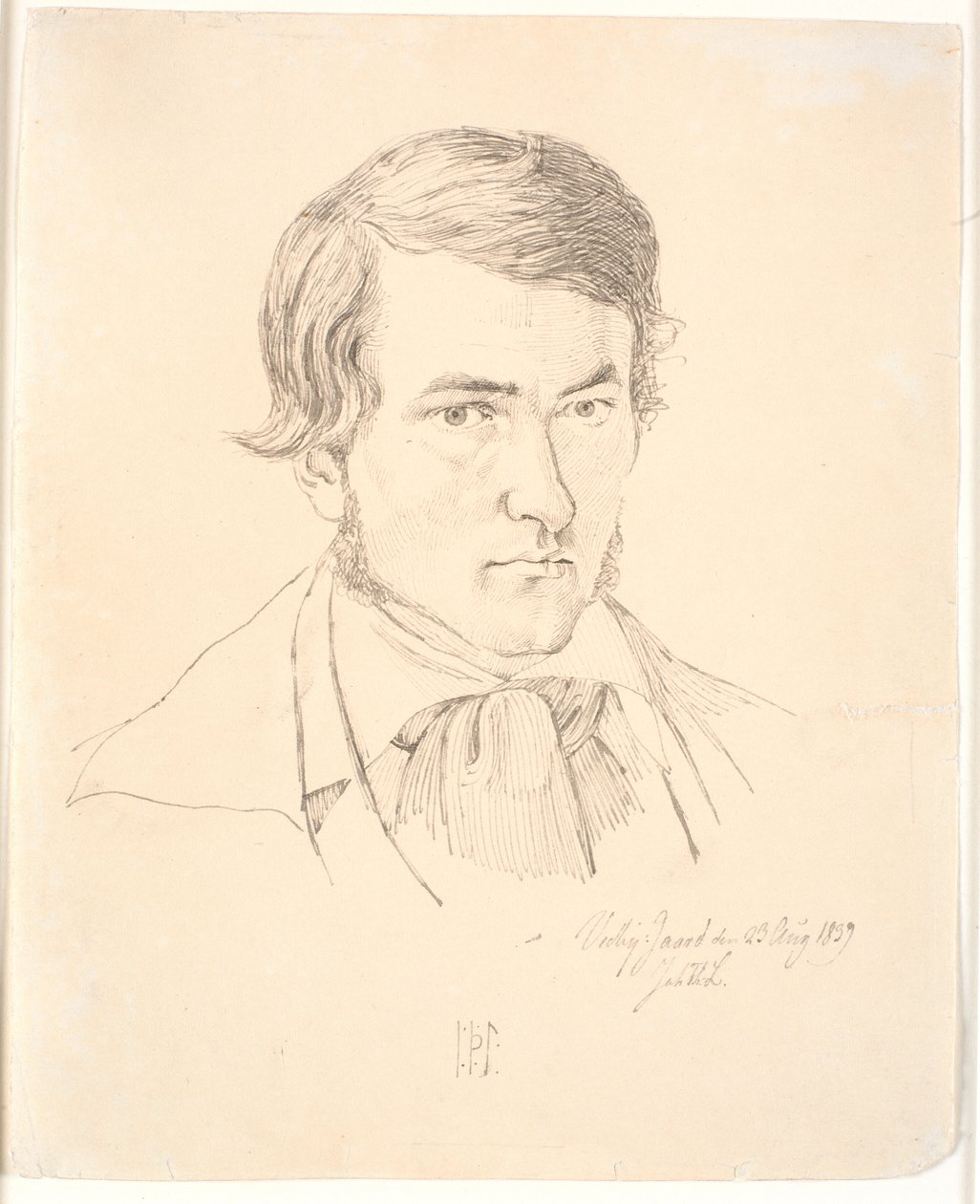 Self-Portrait by Johan Thomas Lundbye