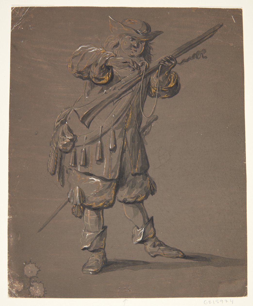 Soldier with Rifle by Johan le Ducq