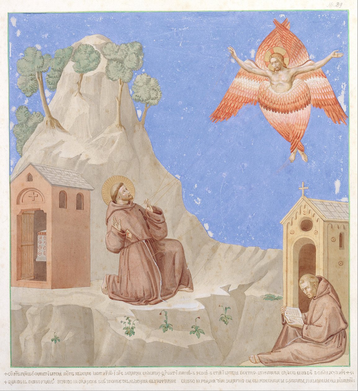 The Stigmatisation of Saint Francis by Johann Anton Ramboux