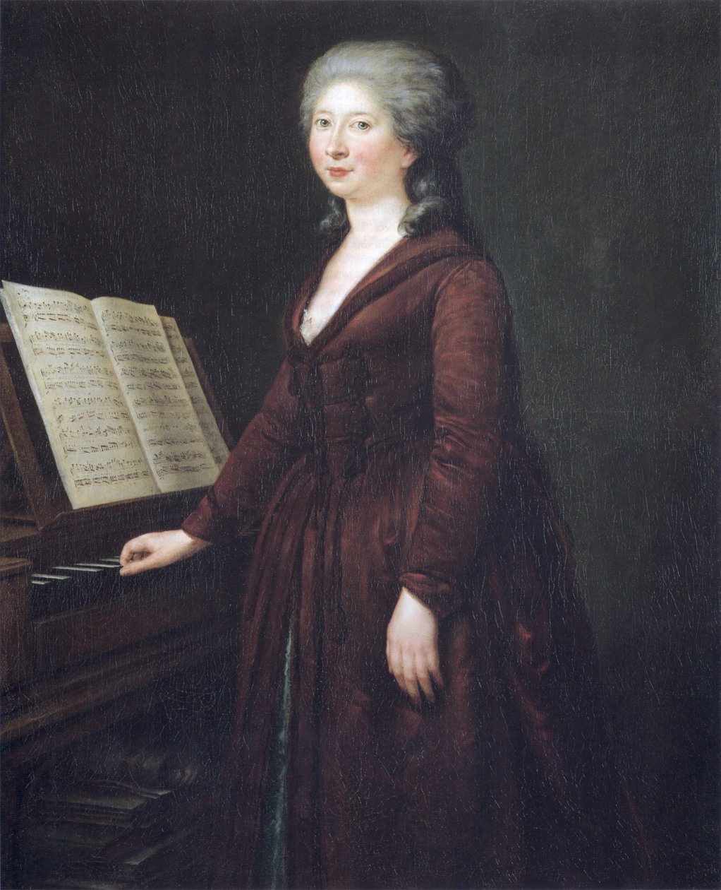 Elisabeth Mara by Johann Christoph Frisch