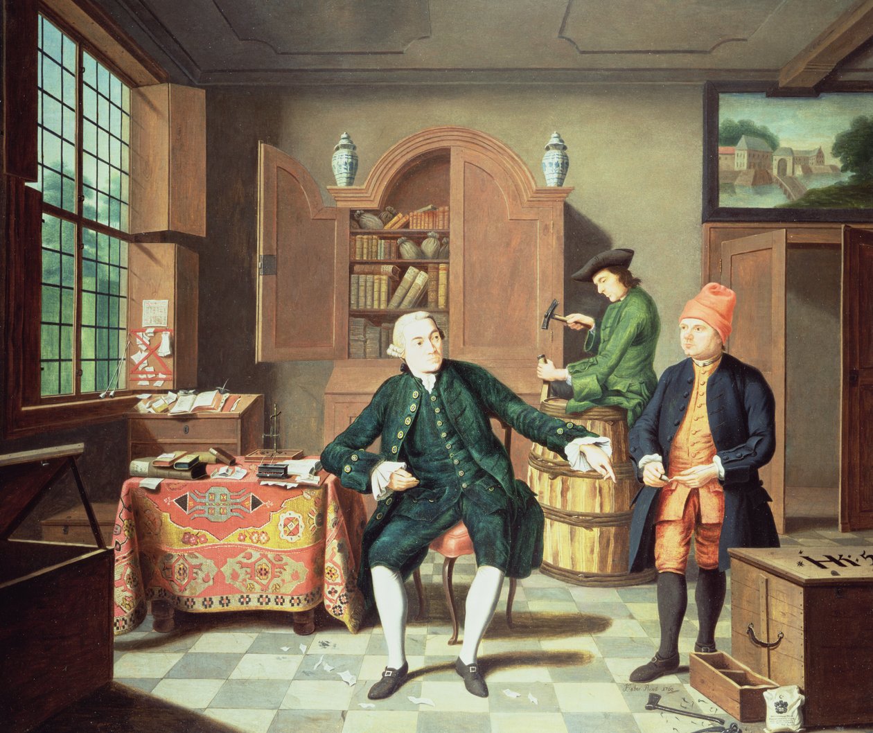 The Tobacco Merchant of Gehr by Johann Faber