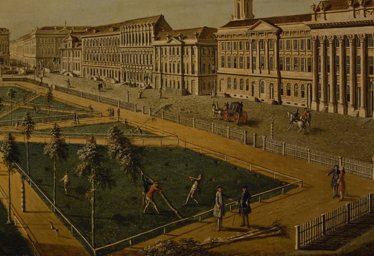 View of Wilhelmsplatz from the North, 1773 by Johann Friedrich Meyer