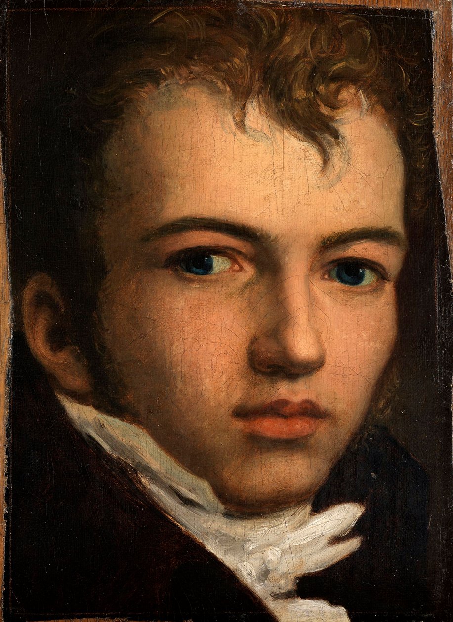 Portrait of Johann Carl Eggers by Friedrich Overbeck