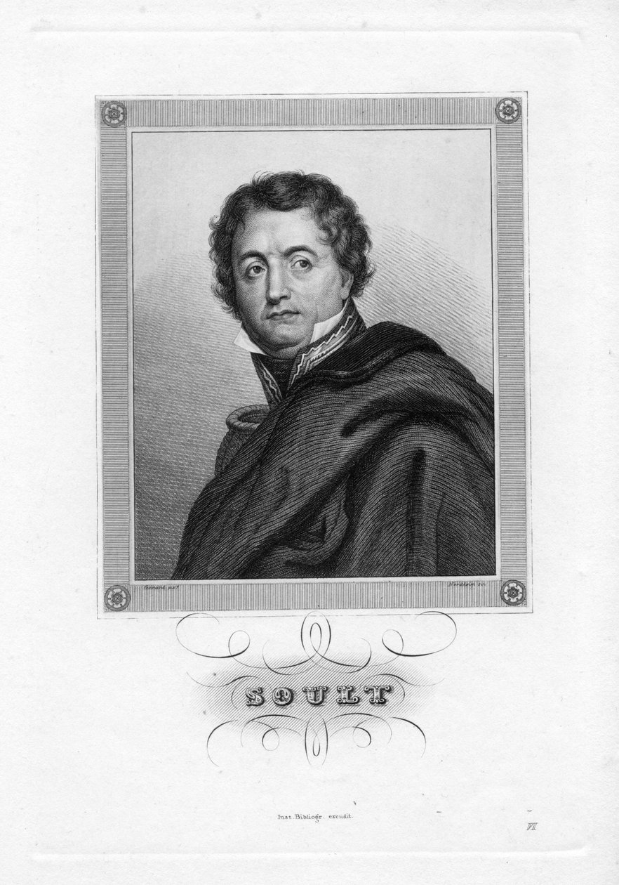 Engraved Portrait by Johann Georg Nordheim d’après François Gérard
