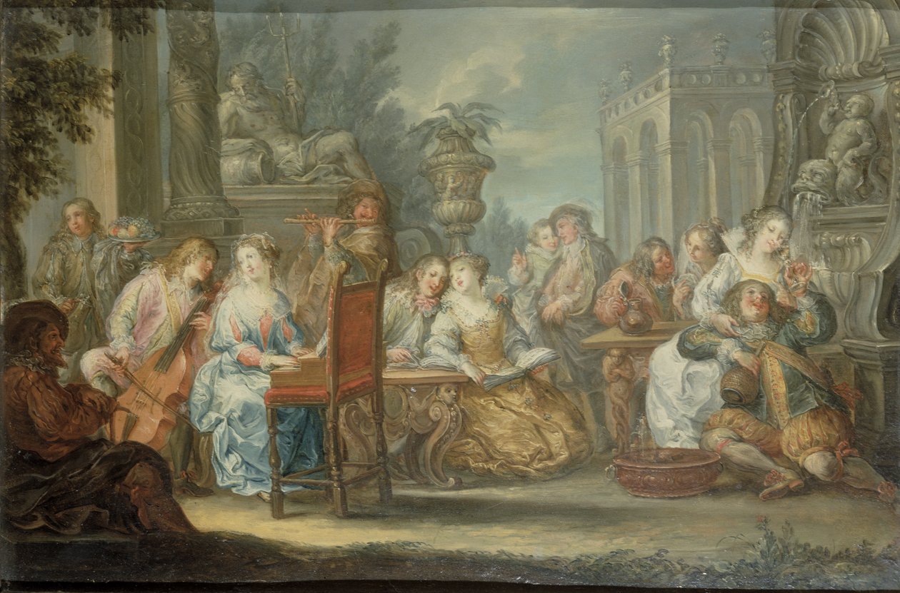 Fete Champetre by Johann Georg Platzer