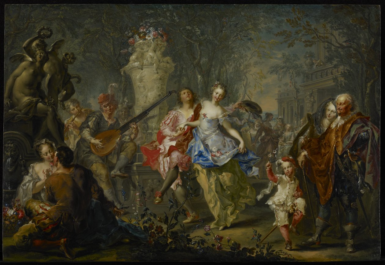 The Pleasures of the Seasons: Spring, c.1730 by Johann Georg Platzer