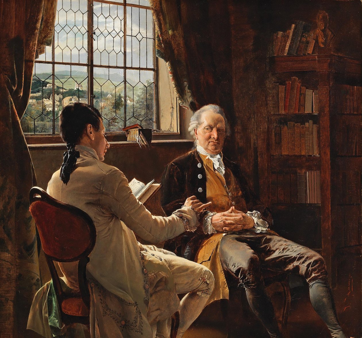 The Reader by Johann Hamza