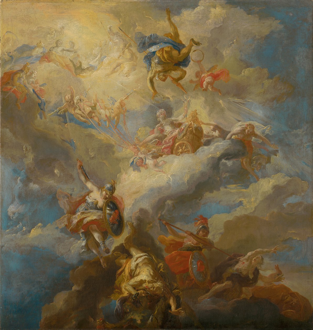 Triumph of Love by Johann Michael Rottmayr