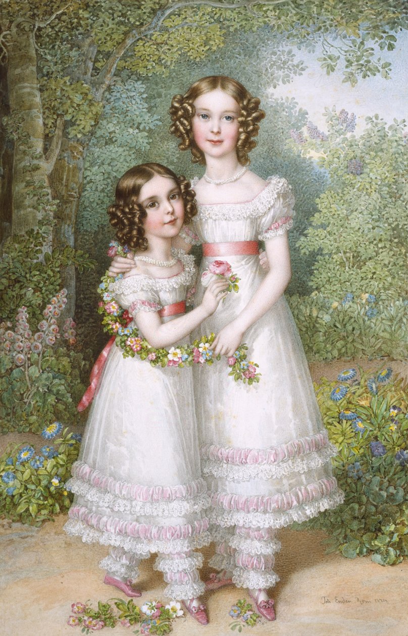 The Talbot sisters by Johann Nepomuk Ender