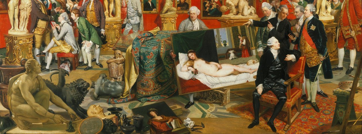 Tribuna of the Uffizi by Johan Joseph Zoffany