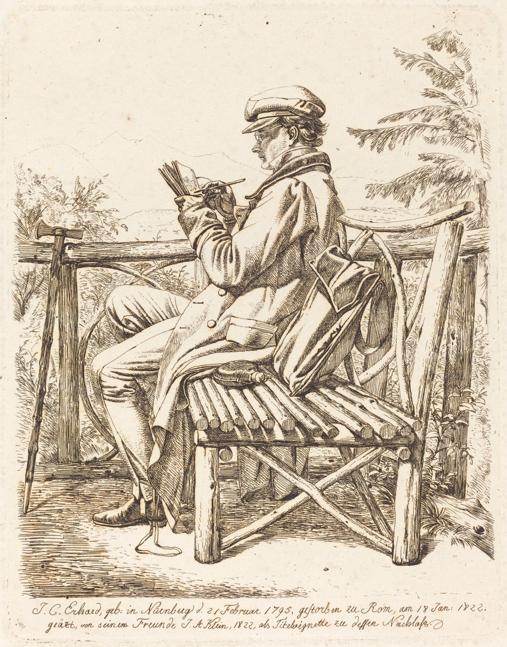J.C. Erhard by Johann Adam Klein