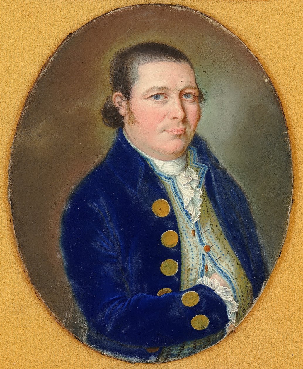 Portrait of Captain Robert Kermit by Johann Baptist Hirschmann