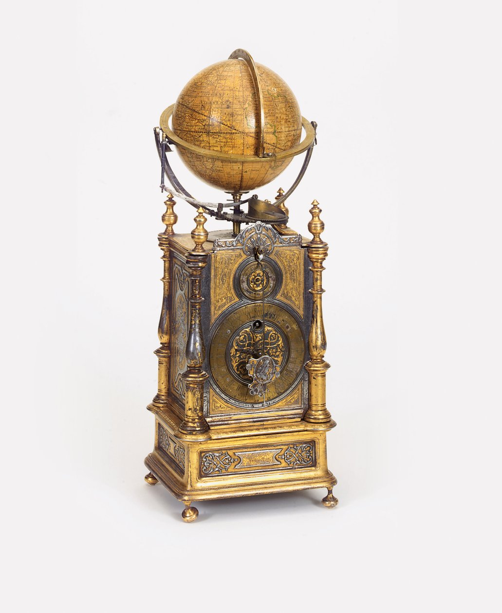 A continental astronomical timepiece by Johann Bernhard Bauer