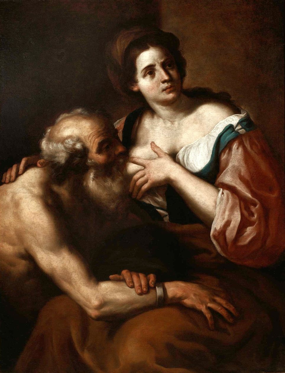 Caritas Romana by Johann Carl Loth
