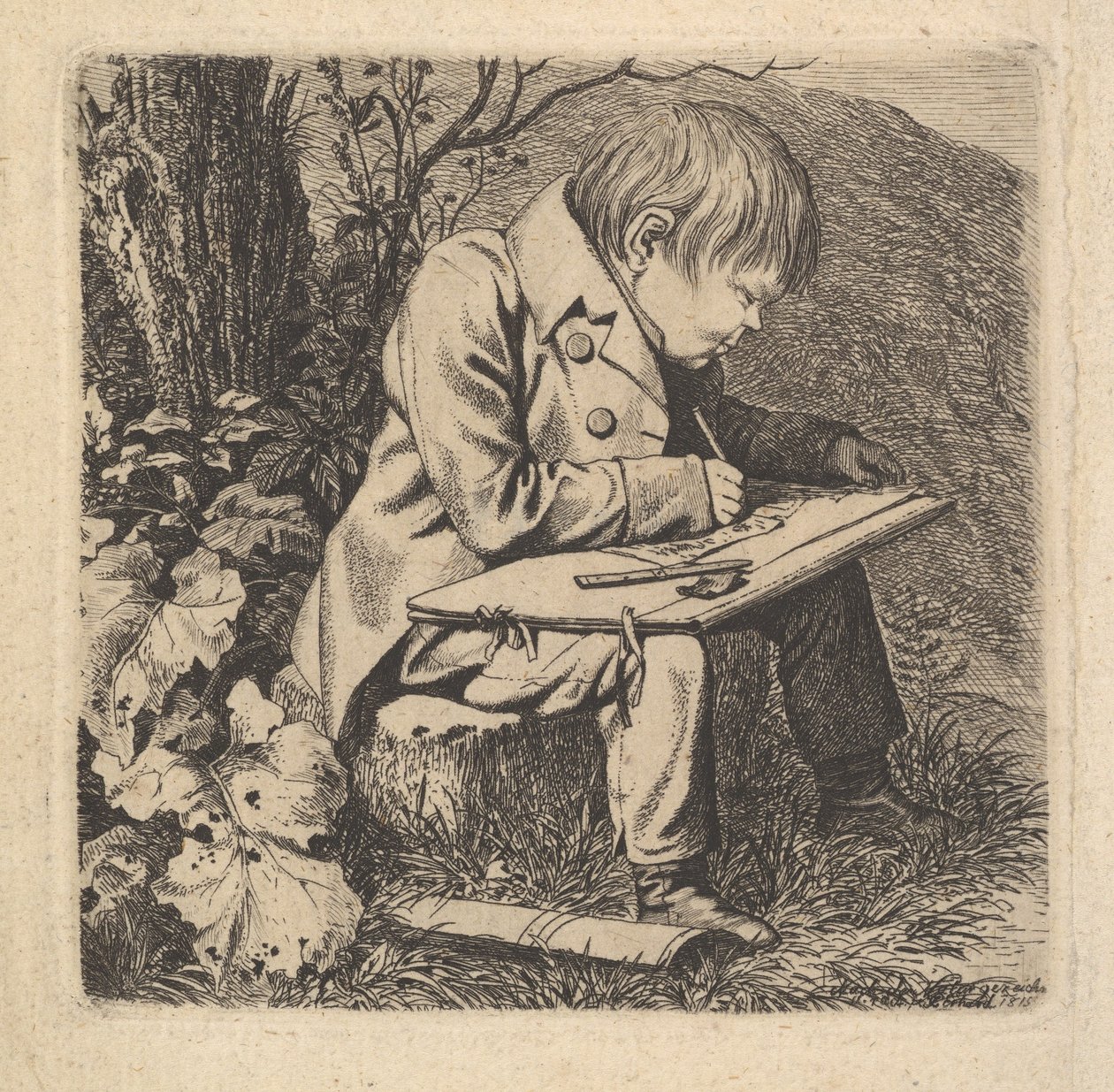 The Artist Hoffman by Johann Christian Erhard