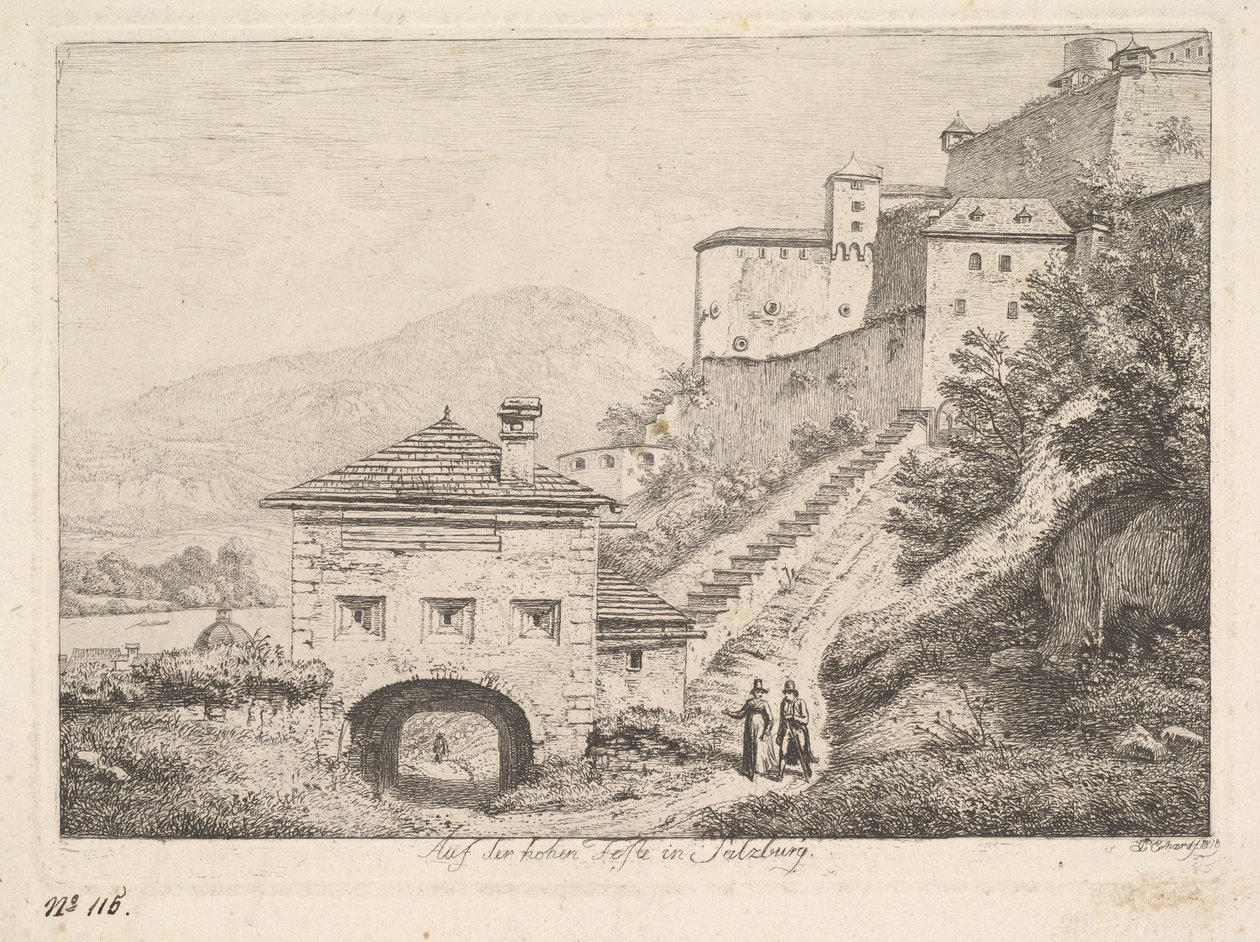 The High Holiday in Salzburg by Johann Christian Erhard