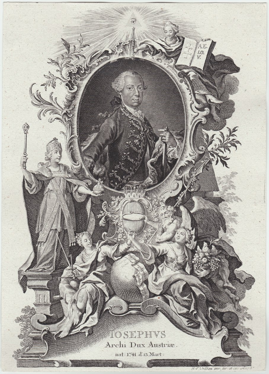 Joseph II (1741-1790) by Johann Esaias Nilson