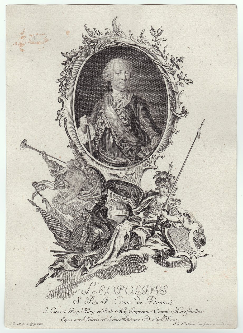 Leopold II (1747-1792) by Johann Esaias Nilson