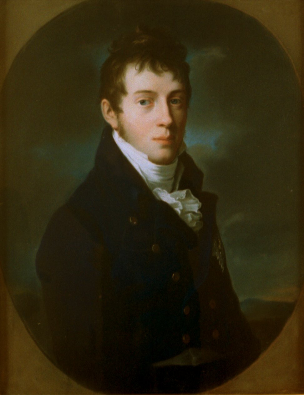 Karl Friedrich of Saxe-Weimar-Eisenach by Johann Friedrich August Tischbein