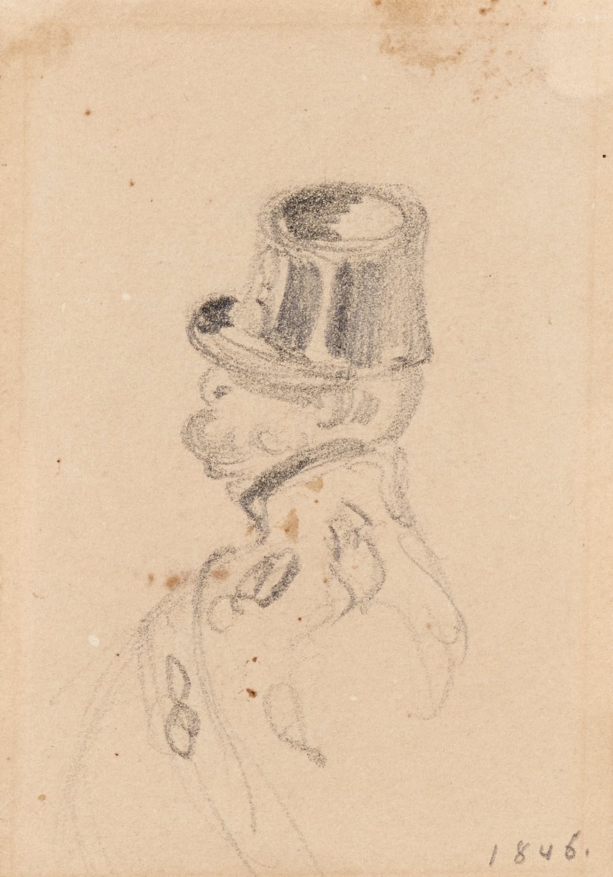 Soldier Sketch by Johann Friedrich Treml