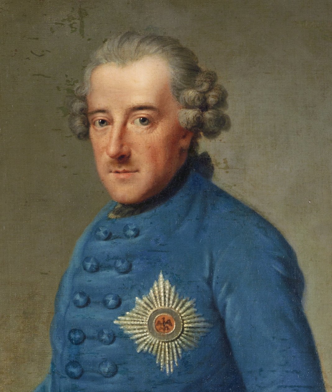 Frederick the Great by Johann Georg Ziesenis