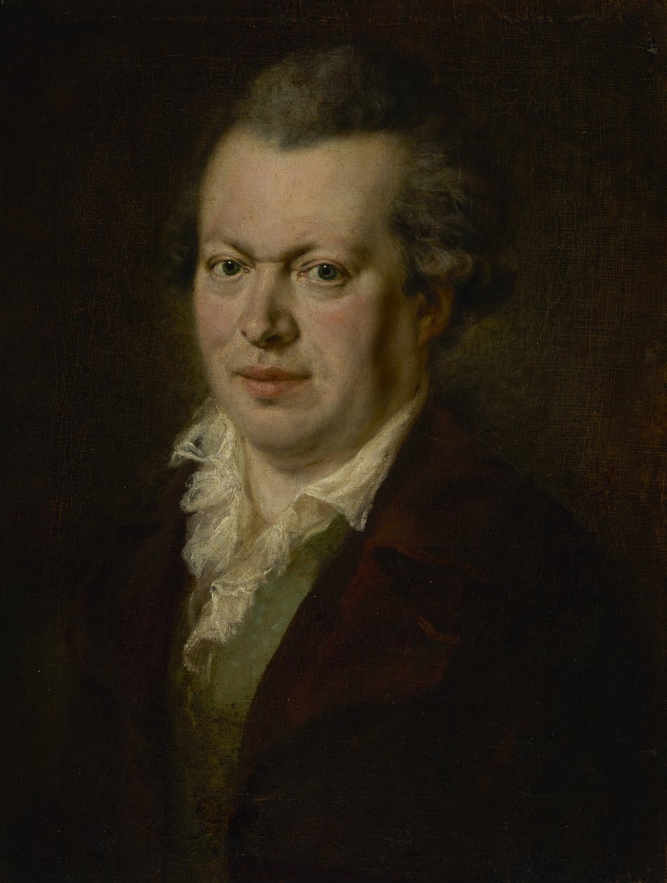 Male Portrait by Johann Georg von Edlinger