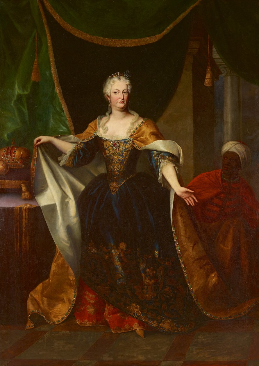 Elisabeth Christine of Brunswick-Wolfenbüttel by Johann Gottfried Auerbach