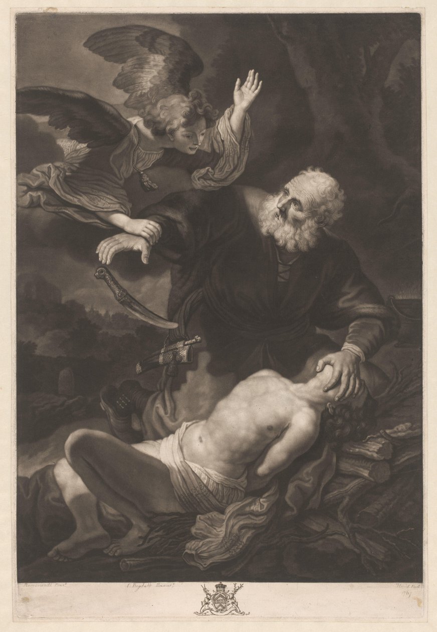 The Sacrifice of Abraham by Johann Gottfried Haid