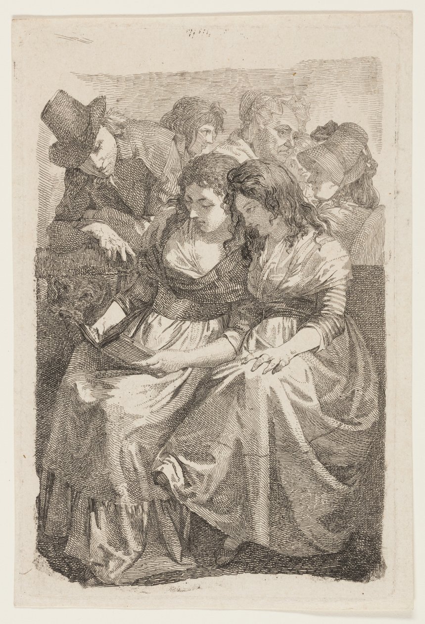 The Artist and His Family by Johann Gottfried Schadow