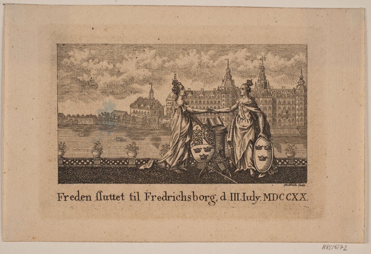 The Peace Concluded at Frederiksborg by Johann Gottlieb Friedrich