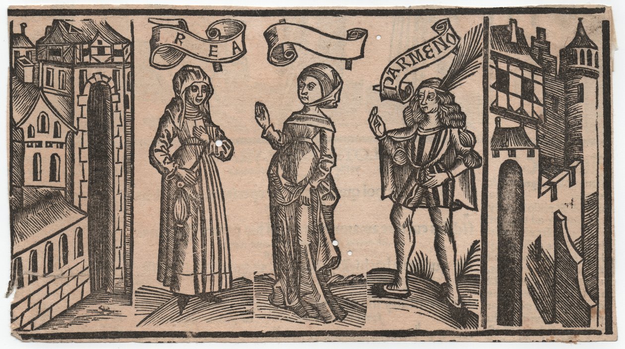 Parmeno and Rea by Johann Gruninger