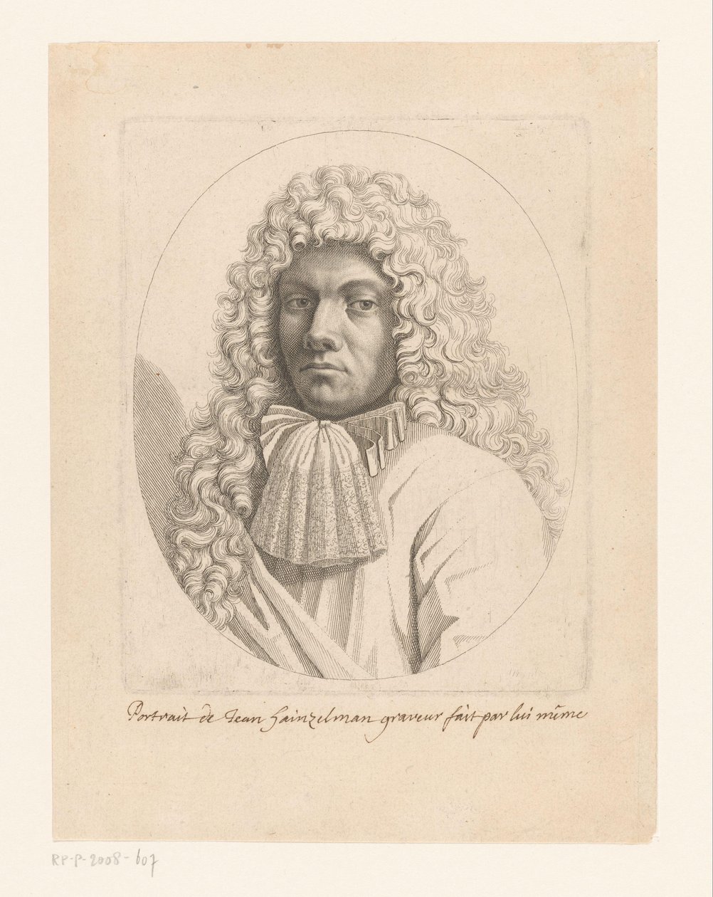 Possible Self-Portrait of Johann Hainzelmann by Johann Hainzelmann (possibly)