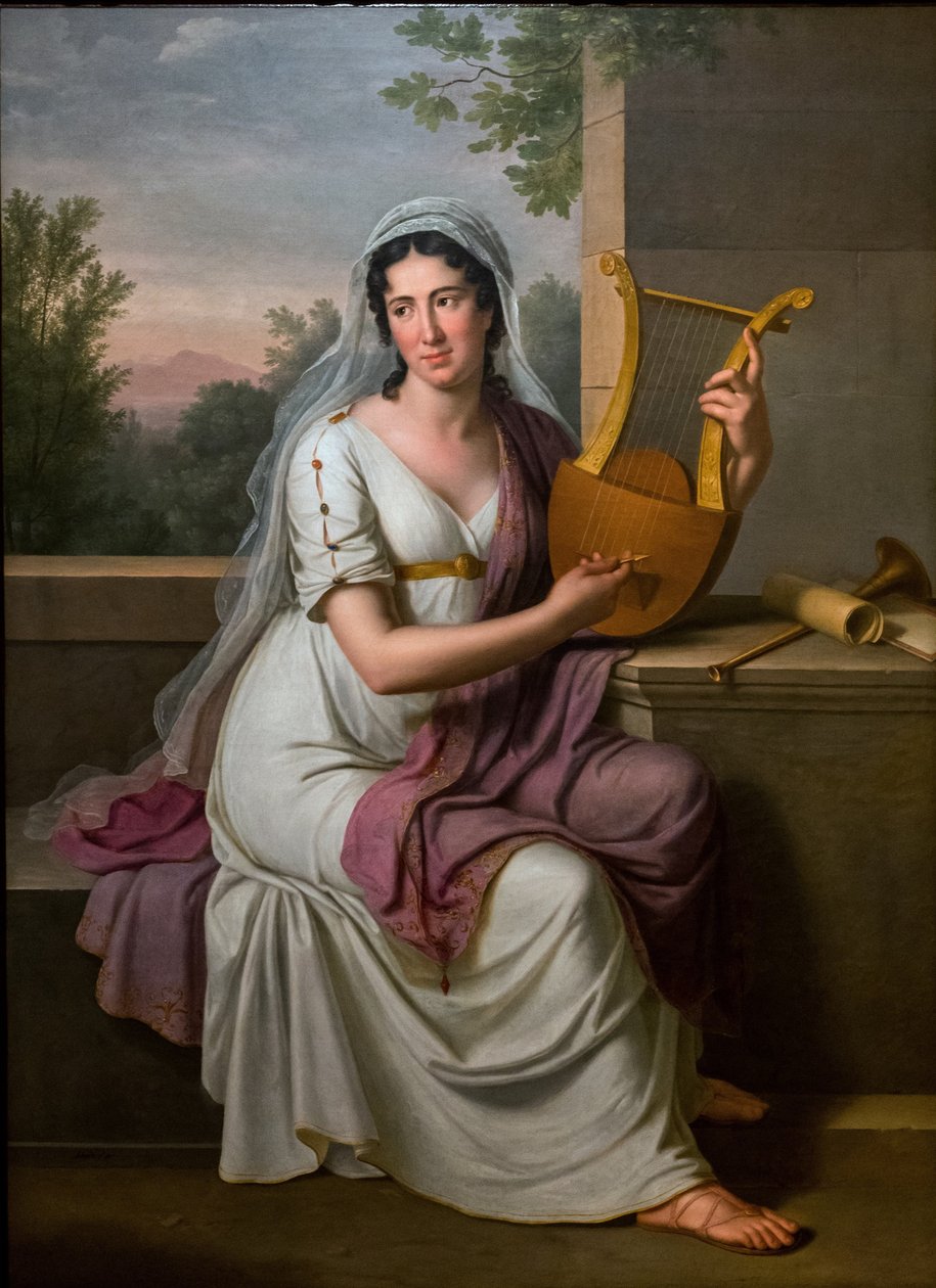Isabella Colbran by Johann Heinrich Schmidt