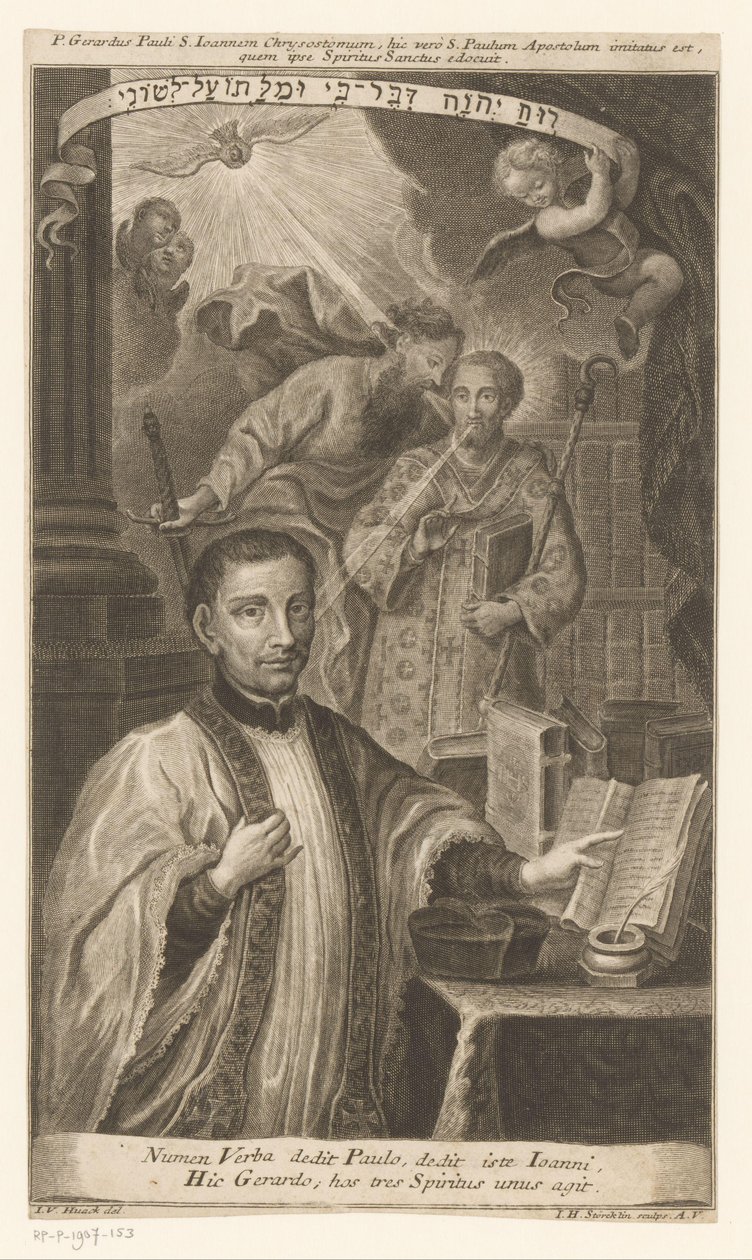 Portrait of Gerhard Pauli by Johann Heinrich Störchlin